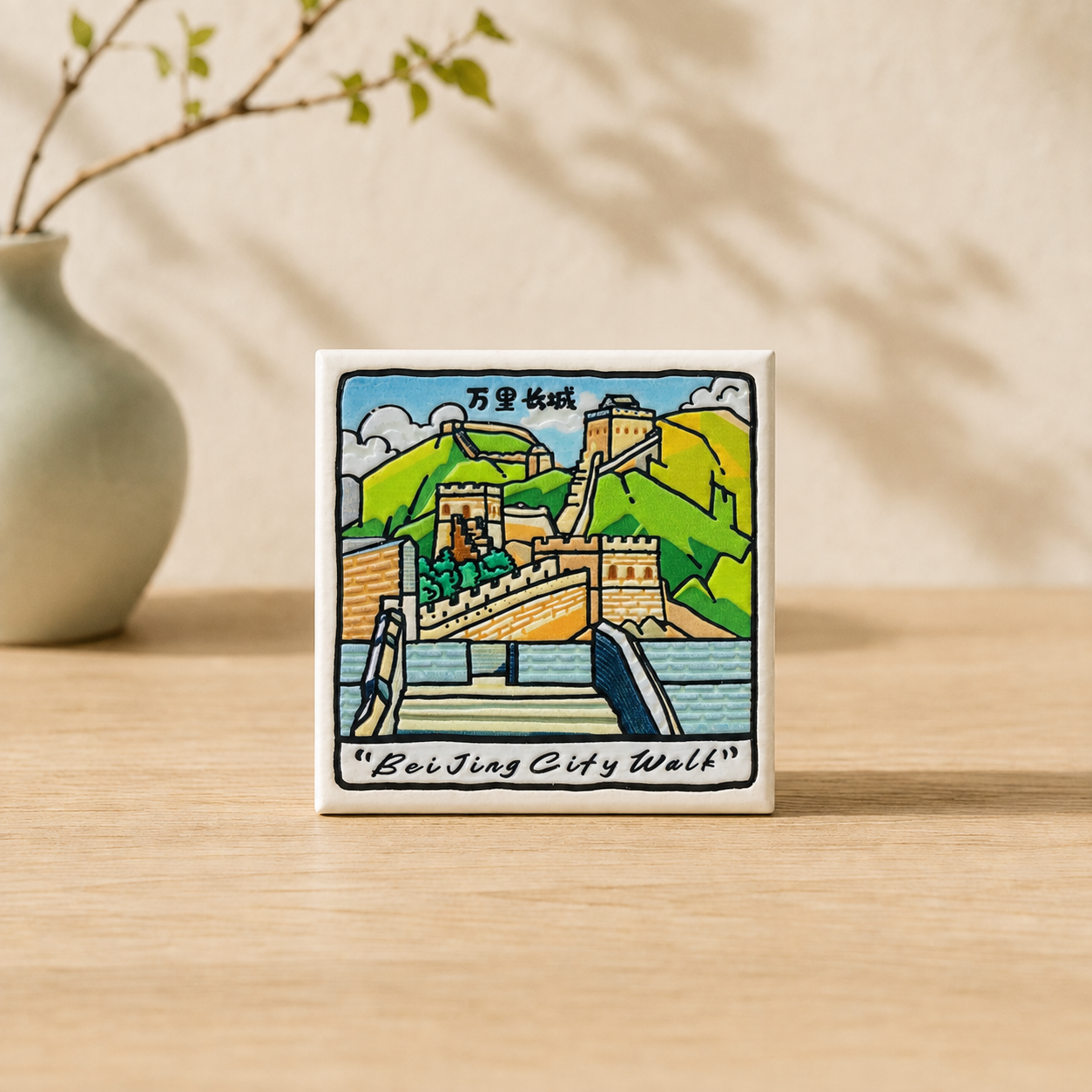 Beijing City Walk Souvenir Magnet