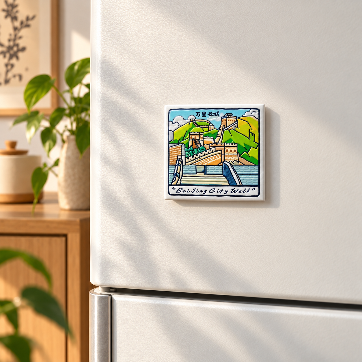 Beijing City Walk Souvenir Magnet - Image 2