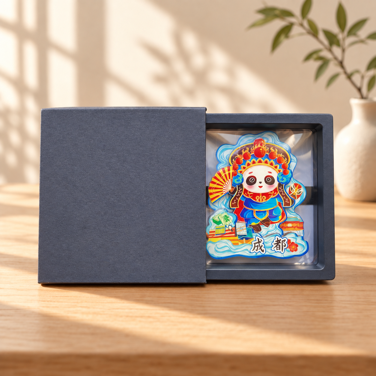 Chengdu City Walk Souvenir Magnet - Image 3