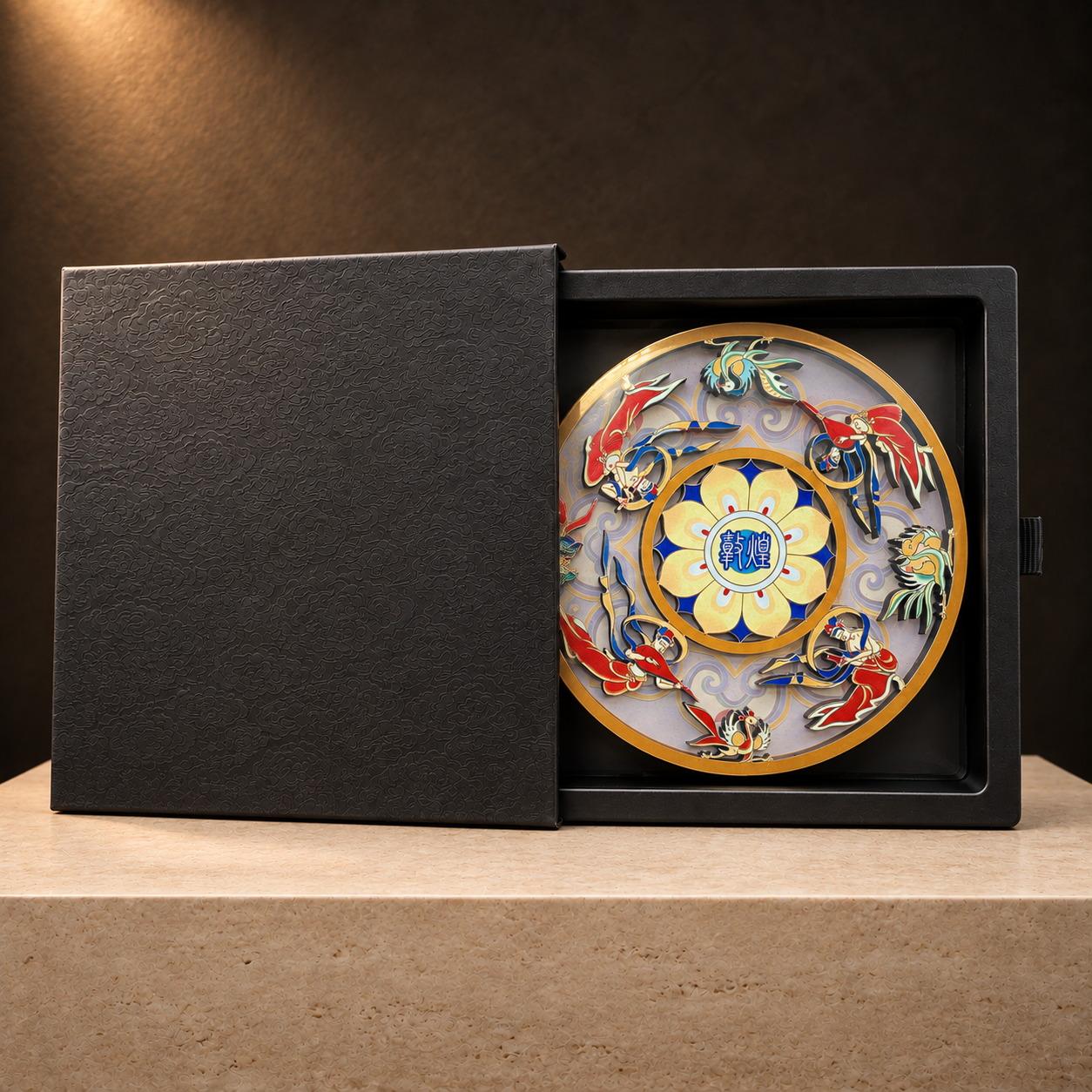 Chinese Heritage Flying Apsara Magnet - Image 3