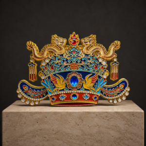 Chinese Heritage Phoenix Crown Magnet